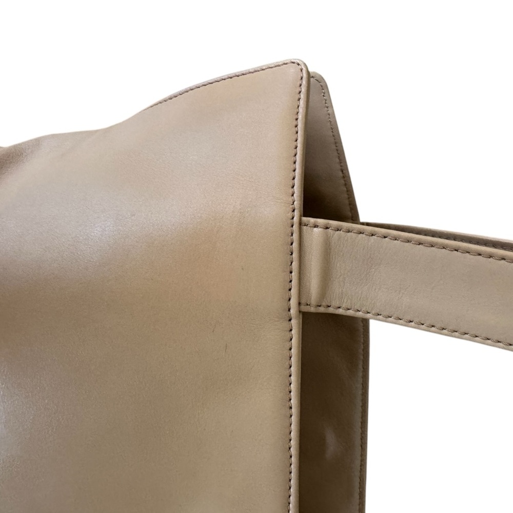 Chanel Shoulder Tote with COA — Yellowish-tan - Picture 5 of 16